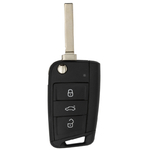 Image for  OEM Skoda 3 Button Flip Remote (No Logo)